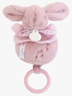 Babylegetøj|DoudouetCompagnie DouDou Bunny Spilledåse, Pink