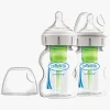 Spisetid|DrBrown Dr. Brown's Option+ Bred Hals Glasflaske 150 ml 2-pak