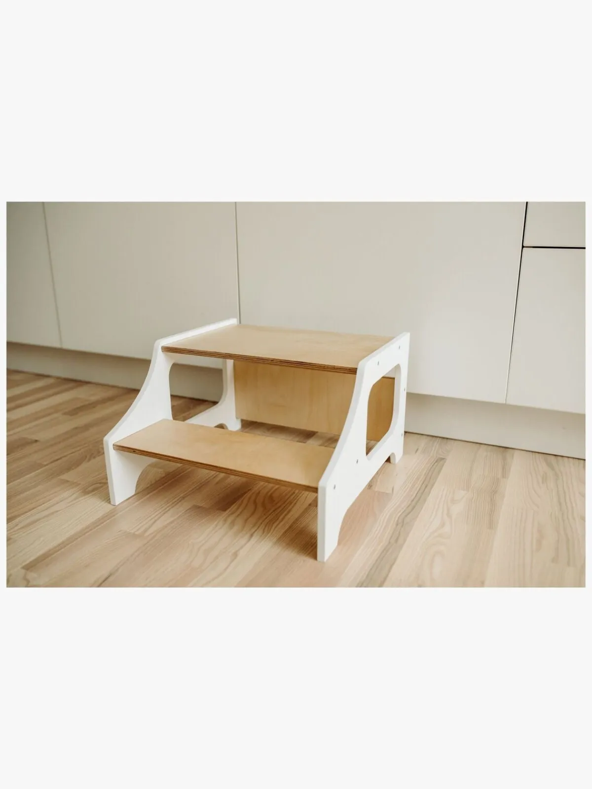 Børnemøbler|DuckWoodworks Duck Woodworks Skammel, Hvid