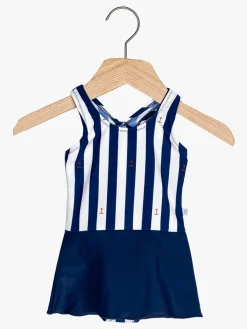 Børn Ebbe Thyra Badedragt, Classic Navy Stripe