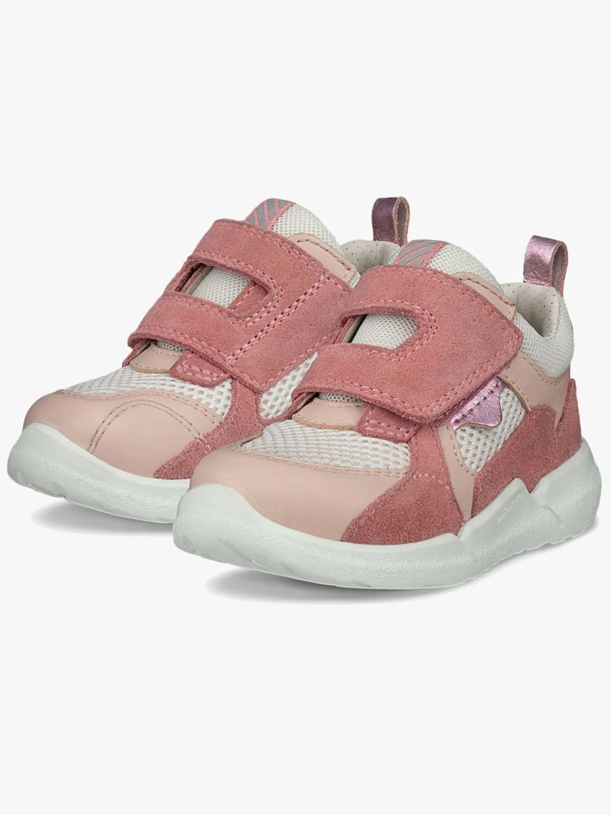 Børn Ecco Biom 2.2 Infant Sneakers, Rose Dust/Old Rose/White