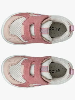 Børn Ecco Biom 2.2 Infant Sneakers, Rose Dust/Old Rose/White
