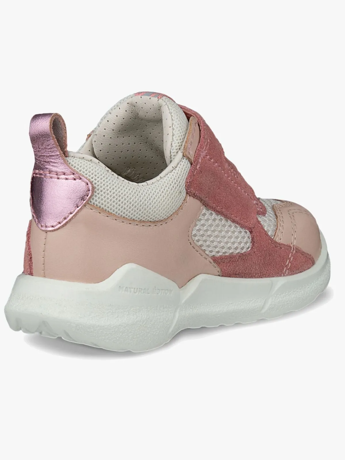 Børn Ecco Biom 2.2 Infant Sneakers, Rose Dust/Old Rose/White