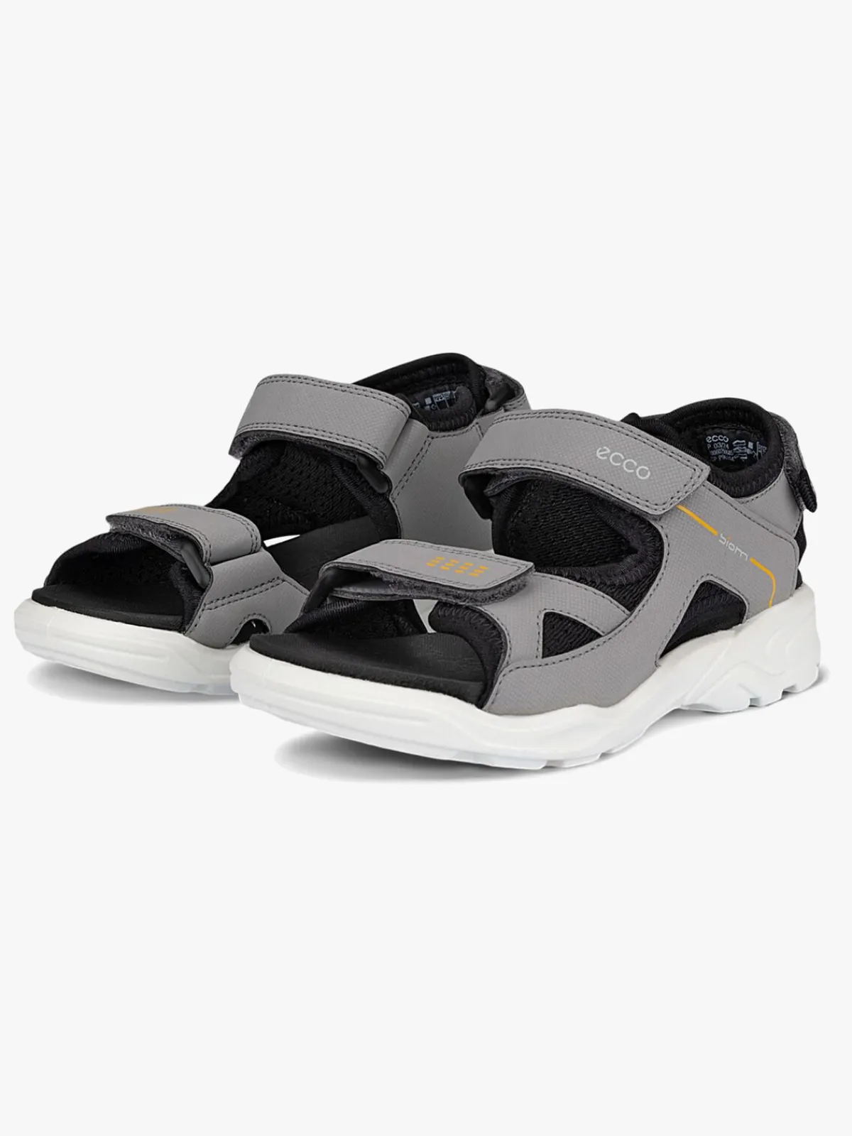 Børn Ecco Sandaler & Klipklapper-Biom Raft Sandaler, Steel/Black
