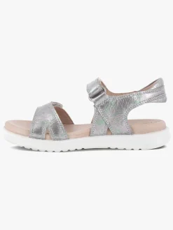 Børn Ecco Flora Sandaler, Silver Iridescent