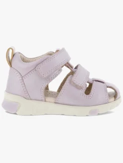 Sandaler & Klipklapper|Ecco Mini Stride Sandaler, Violet Ice Metallic Lilla