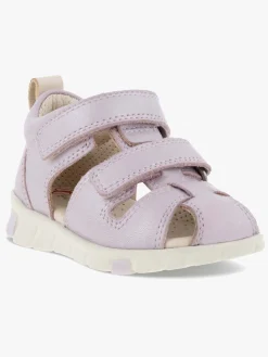 Sandaler & Klipklapper|Ecco Mini Stride Sandaler, Violet Ice Metallic Lilla