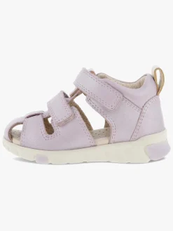 Sandaler & Klipklapper|Ecco Mini Stride Sandaler, Violet Ice Metallic Lilla