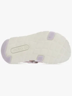 Sandaler & Klipklapper|Ecco Mini Stride Sandaler, Violet Ice Metallic Lilla