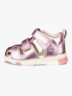Børn Ecco Mini Stride Sandaler, Old Rose Metallic