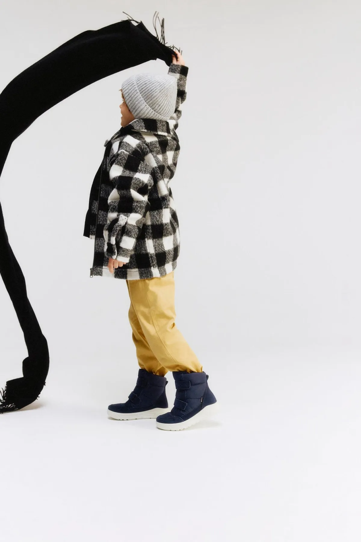 Børn Ecco Urban Snowboarder GTX Vinterstøvler, Night Sky