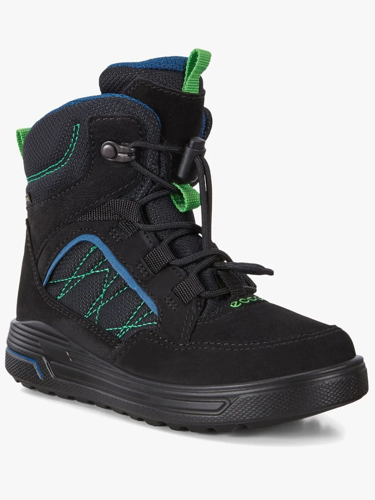 Børn Ecco Urban Snowboarder Støvler, Black/Poseidon