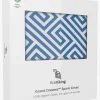 Børnesenge & Tilbehør|EcoViking Organic Babynest Cover Ancient Blue