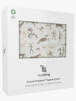 Børn EcoViking Organic Babynest Cover Viking Cave