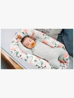 Børn EcoViking Børnesenge & Tilbehør-Organic Babynest Cover Rose Garden