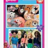 Barbie Spil & Puslespil-Educa 2x100 Børnepuslespil, Multifarvet