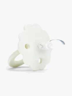 ElodieDetails Sutter & Suttesnore-Elodie Binky Bloom Sut Newborn, Vanilla White