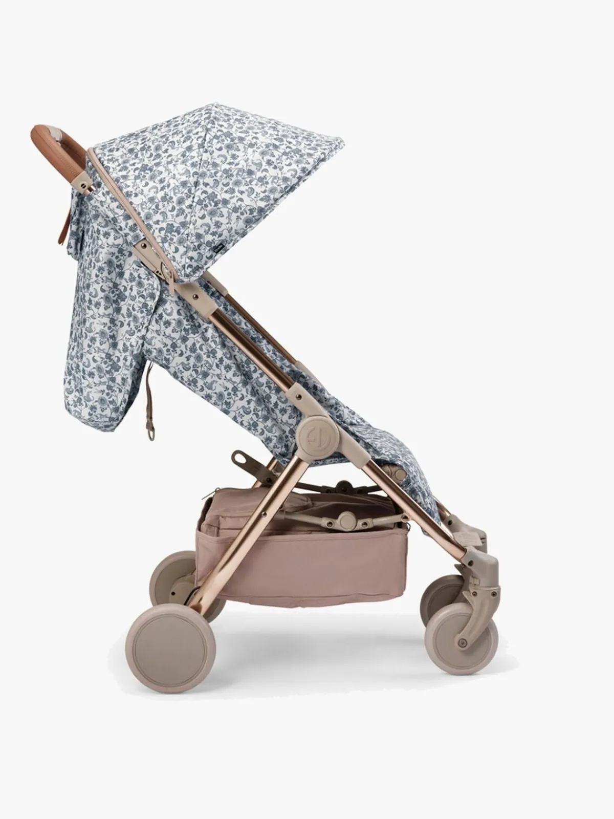 Rejseklapvogne|ElodieDetails Elodie MONDO Klapvogn, Garden Leo Toile Beige/Blå