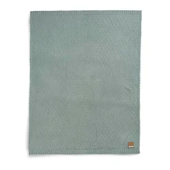 Børn ElodieDetails Interiør-Elodie  Pointelle-strikket Tæppe 100x75, Pebble Green
