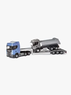 Emek Legetøjsbiler & -Fartøjer-Scania Blokvogn, Blå