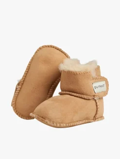 Børn Enfant EN FANT Fåreskindstøfler, Camel