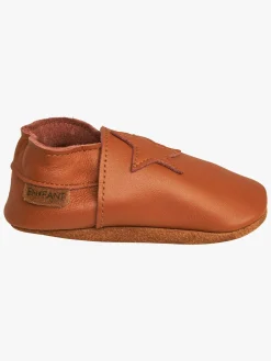 Børn Enfant Hjemmesko-EN FANT Hjemmesko, Leather Brown