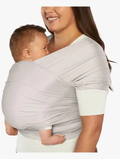Ergobaby Bæreseler, Strækvikler & Bærestole-Aura Wrap Mesh Strækvikle, Soft Grey