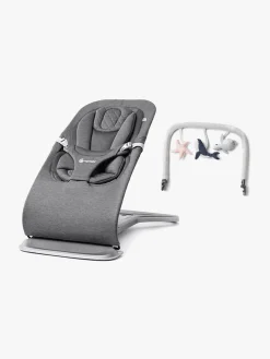 Ergobaby Skråstole & Babygynger-Evolve 3-in-1 Skråstol inkl. legetøjsbøjle, Charcoal Grey