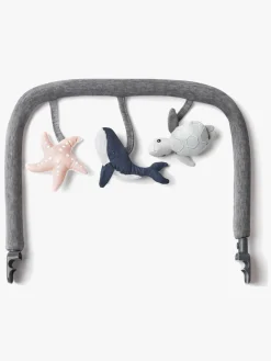 Ergobaby Skråstole & Babygynger-Evolve Legetøjsbøjle Ocean Wonders, Charcoal Grey