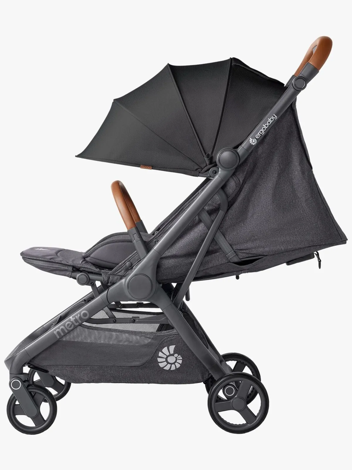 Ergobaby Rejseklapvogne-Metro 3 Deluxe Klapvogn, Jet Black
