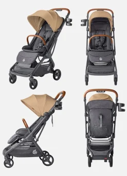 Rejseklapvogne|Ergobaby Metro 3 Deluxe Klapvogn, Camel Beige