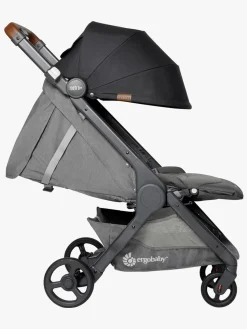 Rejseklapvogne|Ergobaby Metro+ Deluxe Klapvogn, London Skyline Shadow Grå