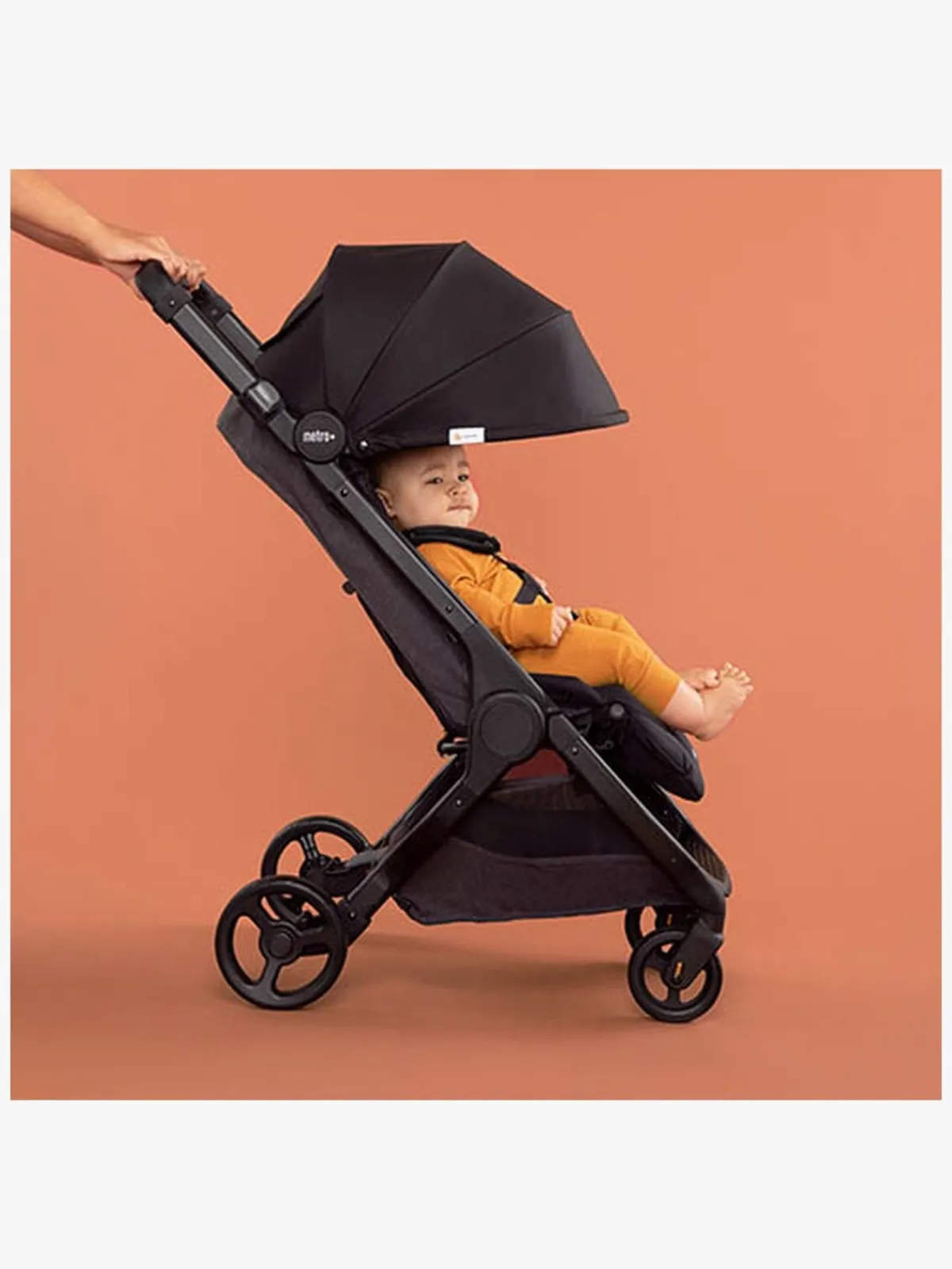 Rejseklapvogne|Ergobaby Metro+ Klapvogn, Black Sort