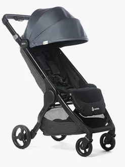 Ergobaby Vognpakker-Metro+ Klapvogn inkl. Maxi-Cosi CabrioFix i-Size Autostol Baby & Base, Slate Grey