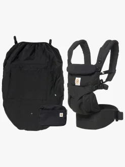 Ergobaby Omni 360 Bæresele inkl. Regnslag, Sort