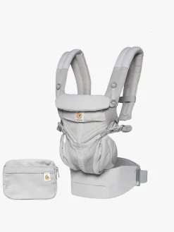 Ergobaby Omni 360 Cool Air Bæresele inkl. Regnslag, Grå