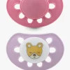 Esska Sutter & Suttesnore-Classic Teddy Latex Sut 2-pak 4-36 m, Blå