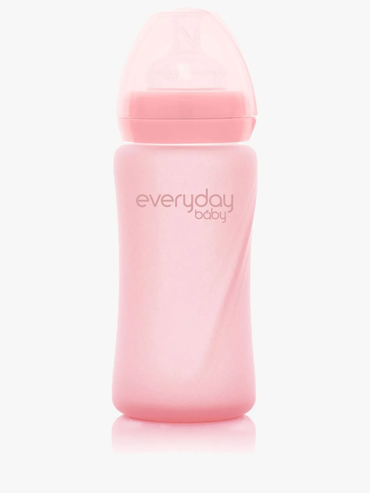 Spisetid|EverydayBaby Everyday Baby Sutteflaske Glas 240 ml, Lyserød Lyserød