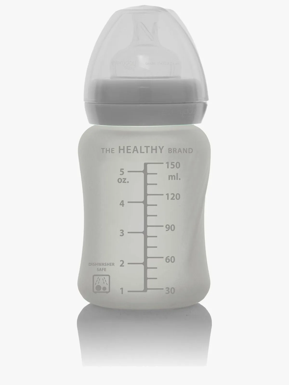 Spisetid|EverydayBaby Everyday Baby Sutteflaske Glas 150 ml, Grå Grå