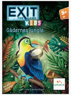 BradspelSE Spil & Puslespil-EXIT for Børn: Gådernes Jungle Spil