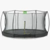 EXIT Silhouette InGround Trampolin med Sikkerhedsnet 427 cm