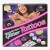 Fabelab Kreativt Legetøj-FAB LAB Glow In The Dark Glitter Tatoveringssæt