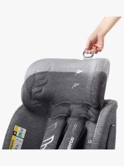 Autostole 9-36 Kg|Fairgo Adore i-Size Autostol, Stone Grey Grå