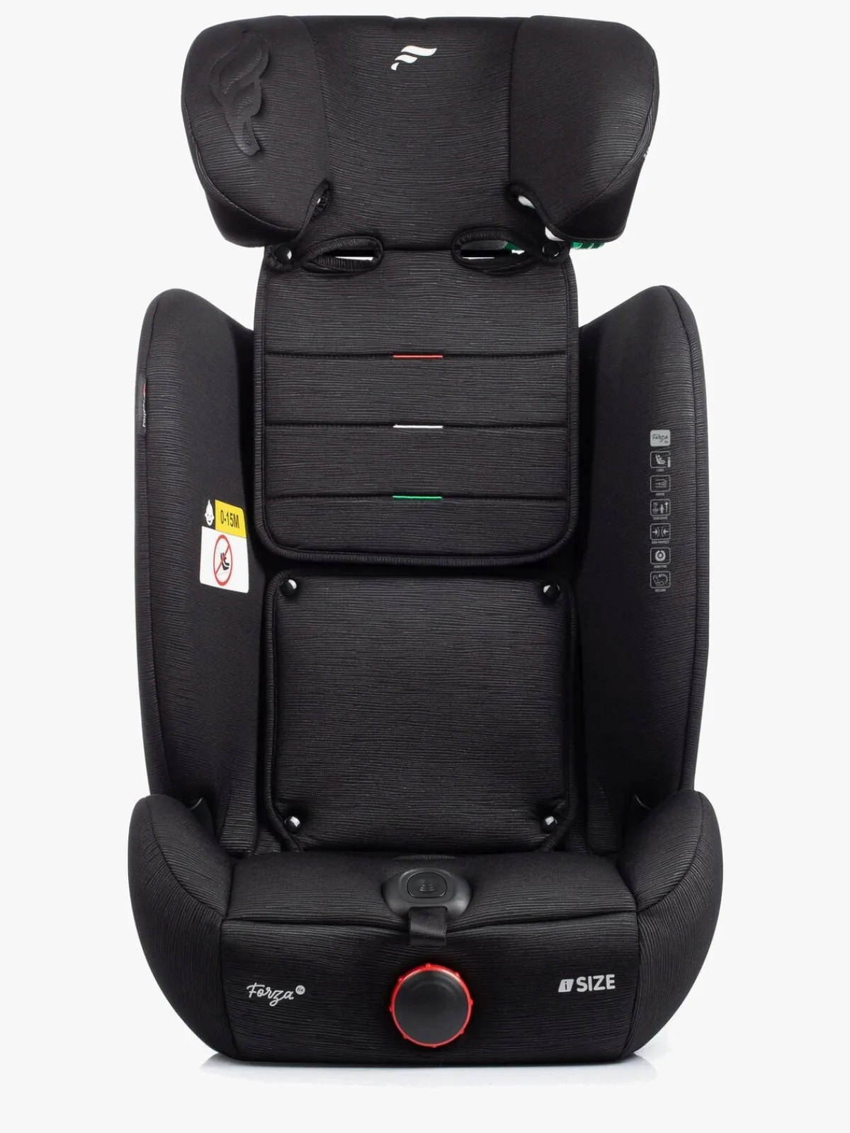 Fairgo Autostole 9-36 Kg-Forza i-Size Autostol, Black Sand