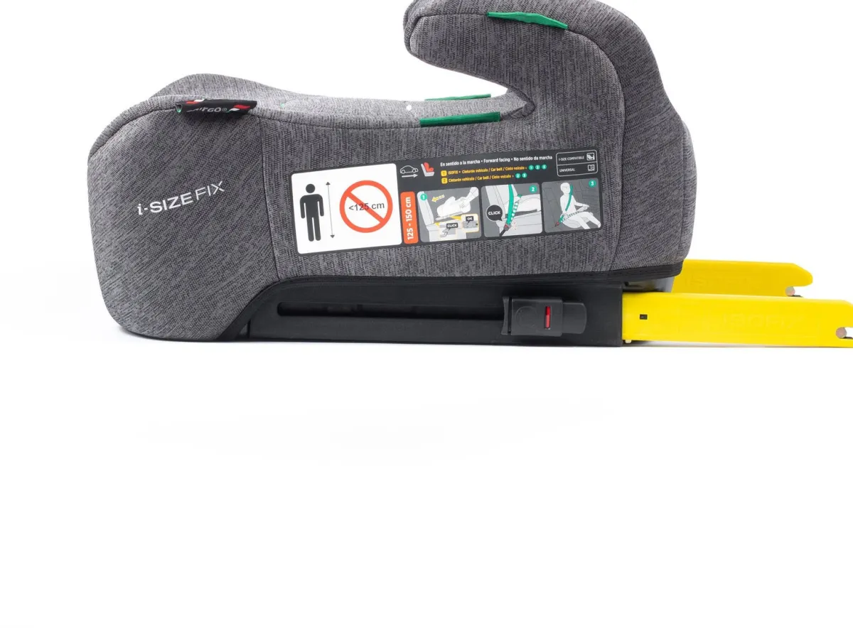 Selepuder|Fairgo Pico i-Size Selepude, Stone Grey Grå