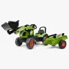 Pedal- & Gåbiler|Falk Claas Arion 410 Skovl med Trailer