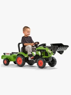 Pedal- & Gåbiler|Falk Claas Arion 410 Skovl med Trailer