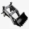 Pedal- & Gåbiler|Falk Front Loader 2-5 År, Grå