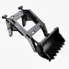 Pedal- & Gåbiler|Falk Front Loader 3-7 År, Grå