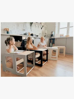Børn FamilySCL Family-scl 4-i-1 Læringstårn, Træ